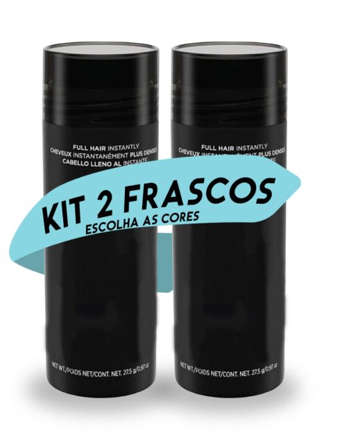 [KIT 4] Fibras capilares 2 frascos de 27g