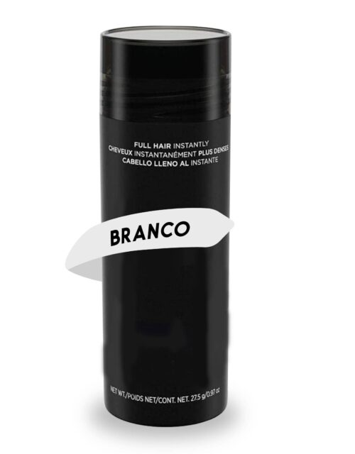 Fibras Capilares Branca de Queratina em Frasco - 27g